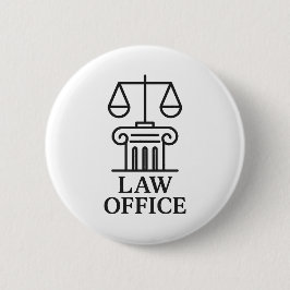 Bóton Redondo 5.08cm Procurador-Geral e Design legal