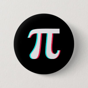 Bóton Redondo 5.08cm Professor De Matemática Engraçado No Pi Day 3,14 G