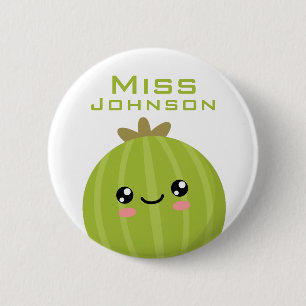 Bóton Redondo 5.08cm Professora