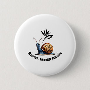 Bóton Redondo 5.08cm Progresso... não como o adesivo lento