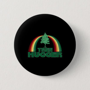 Bóton Redondo 5.08cm Proteção Ambiental às Árvores do Dia Terrestre Hug