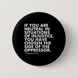 Bóton Redondo 5.08cm Protesto Anti-Trump