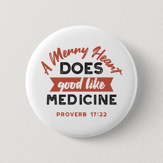 Bóton Redondo 5.08cm Proverb 17 Bíblia Versa Cotação (Frente)