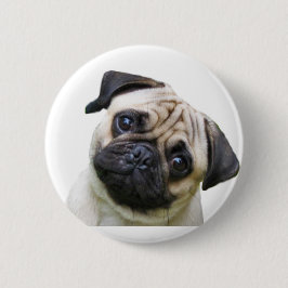 Bóton Redondo 5.08cm pug
