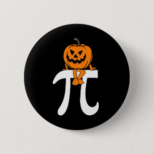 Bóton Redondo 5.08cm Pumpkin Pie Math Dia de as Bruxas engraçado Ação d