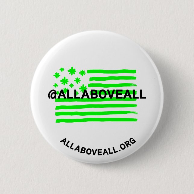 Bóton Redondo 5.08cm Punho/bandeira do Twitter (Frente)