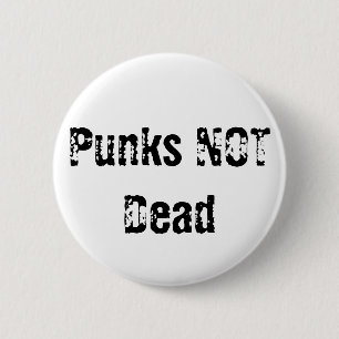 Bóton Redondo 5.08cm Punks nao inoperantes
