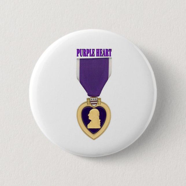 BÓTON REDONDO 5.08CM PURPLE HEART (Frente)