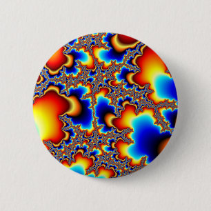 Bóton Redondo 5.08cm Que seguinte - Fractal
