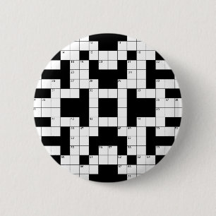 Bóton Redondo 5.08cm quebra-cabeça VEC 16640-cross-word-quebra-cabeça
