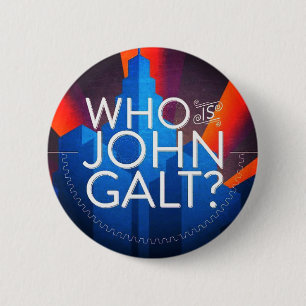 Bóton Redondo 5.08cm Quem é John Galt?