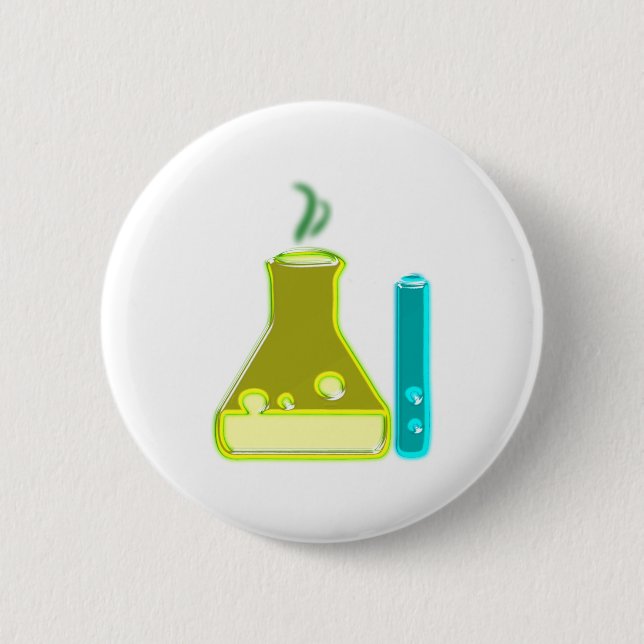 Bóton Redondo 5.08cm Química chemistry (Frente)