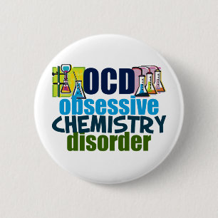 Bóton Redondo 5.08cm Química Engraçada