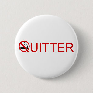 Bóton Redondo 5.08cm Quitter Button