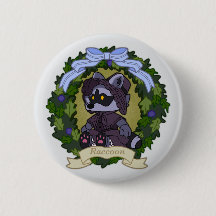 Raccoon Button