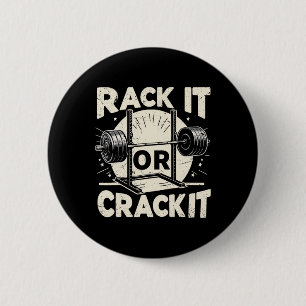 Bóton Redondo 5.08cm Rack Ou Crack Barbell Bodybuilding 1