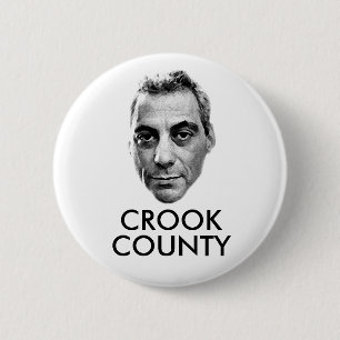 Bóton Redondo 5.08cm Rahm Emanuel: Crook County