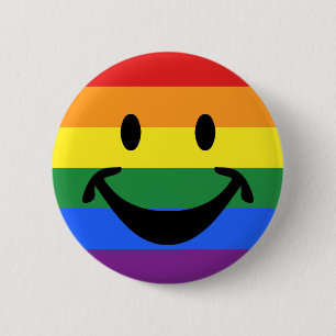 Bóton Redondo 5.08cm RAINBOW FLAG COORDENA suas ideias