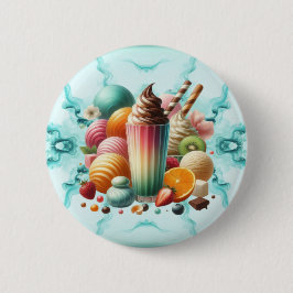 Bóton Redondo 5.08cm Rainbow Treat