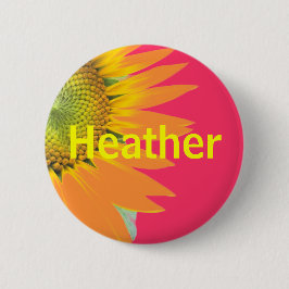 Bóton Redondo 5.08cm Rajado