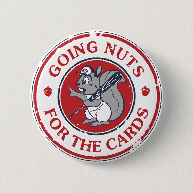 Bóton Redondo 5.08cm Rally Squirrel (Frente)