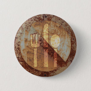 Bóton Redondo 5.08cm Rammadan nenhum botão muçulmano comer