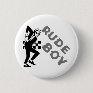Bóton Redondo 5.08cm Rapaz Rude