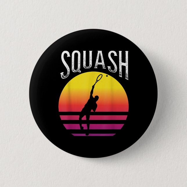 Bóton Redondo 5.08cm Raquete Bola de Squash Quadra de Squash Badminton  (Frente)