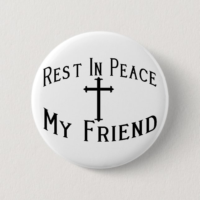 Bóton Redondo 5.08cm RASGUE meu amigo (Frente)