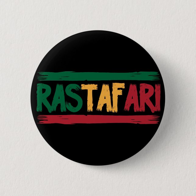 Bóton Redondo 5.08cm Rastafari (Frente)