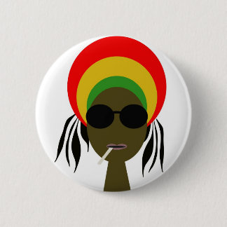 Bóton Redondo 5.08cm rastafarian