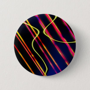 Bóton Redondo 5.08cm Rastreios de luz OVNI