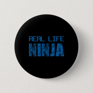 Bóton Redondo 5.08cm Real Life Ninja Easy Christmas Gift