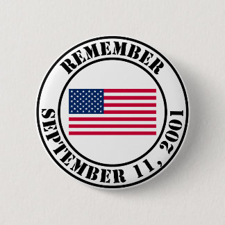 Bóton Redondo 5.08cm Recorde 9/11