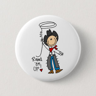 Bóton Redondo 5.08cm Redondo eles acima! Figura botão da vara do