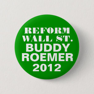 Bóton Redondo 5.08cm Reforma Wall Street de Roemer 2012 do amigo