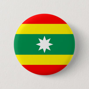 Bóton Redondo 5.08cm Região de Cartagena bandeira colombia