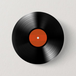 Bóton Redondo 5.08cm Registro de Vinyle