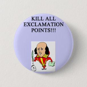 Bóton Redondo 5.08cm regras engraçadas para escritores