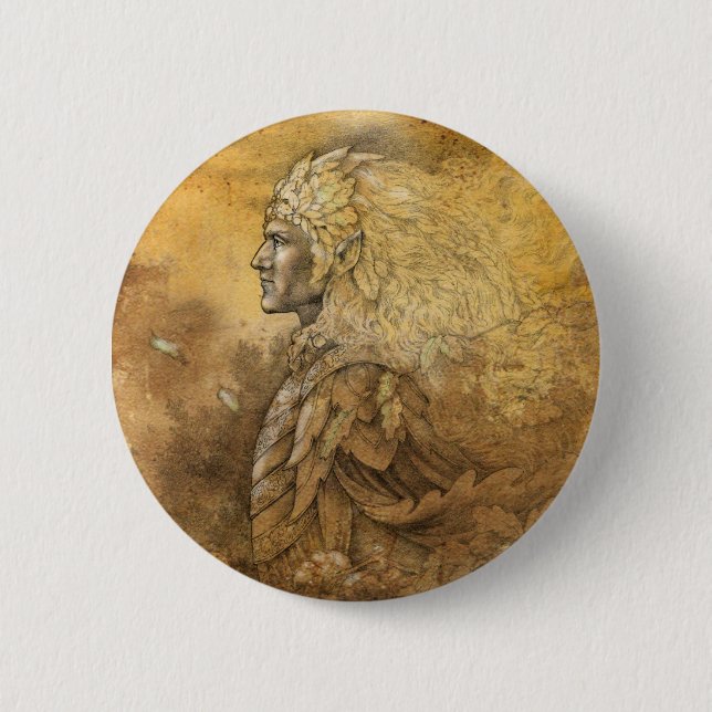 Bóton Redondo 5.08cm Rei do duende (Frente)