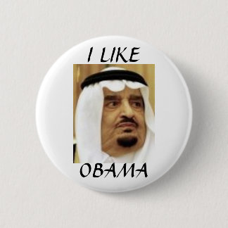 BÓTON REDONDO 5.08CM REI FAHD DO SAUDITA, I LIKEOBAMA