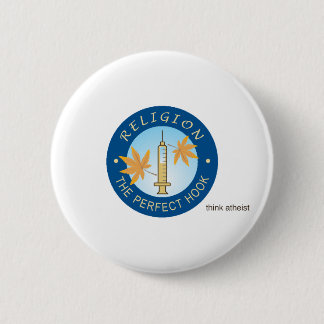 Bóton Redondo 5.08cm Religião como um botão redondo da droga