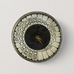 Bóton Redondo 5.08cm Relógio no Duomo por Paolo Uccello