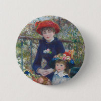 Renoir Duas Irmãs Varanda Impressionismo Francês 