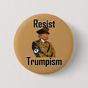 Bóton Redondo 5.08cm resista o trumpism