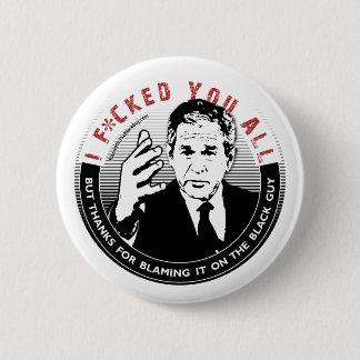 Bóton Redondo 5.08cm Responsabilizando o no botão da cara preta