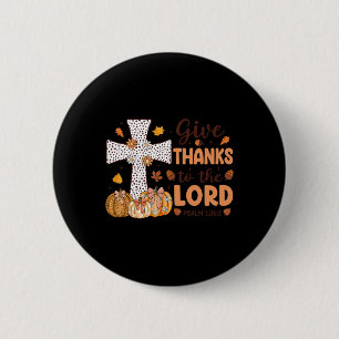 Bóton Redondo 5.08cm Retro Ação De Graças Dá Obrigado Às Mulheres Do Se