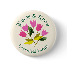 Retro Bloom e Cresça Colorida Jardim de Fazenda