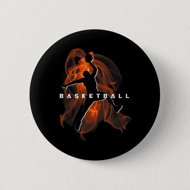 Bóton Redondo 5.08cm Retro Sketll Player Lover Sports Team Boys Girls K (Frente)