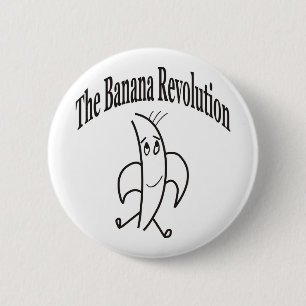 BÓTON REDONDO 5.08CM REVOLUÇÃO DA BANANA